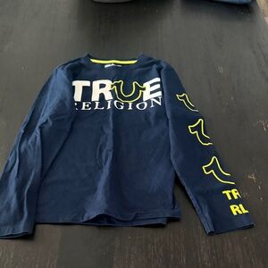 True Religion Kids Dark Blue Long Sleeve Tee